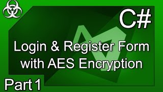 Safest Login Form in C with AES Encryption amp Decryption Tutorial Part 1 [upl. by Pritchett]