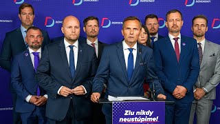 Spolupráca poslanca Ľ Galka a Demokratov o čom bude [upl. by Anyg]