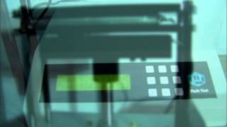 Pouch Compression Tester P1000D Video [upl. by Lokin536]