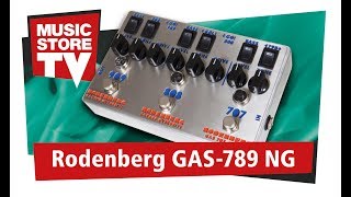 Rodenberg Amplification GAS789 NG Double Overdrive Nederlandse versie [upl. by Zilada339]