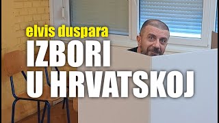 elvis duspara Izbori u Hrvatskoj VLOG [upl. by Fenella987]