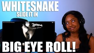 Wife Reacts To Whitesnake  Slide It In 80s Rock Shocking  Sleaze Rock David Coverdale [upl. by Hoye]