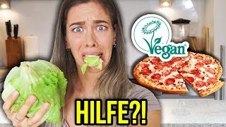 Als FLEISCHESSER 1 Woche VEGAN essen… Experiment Mukbang Food Diary [upl. by Islek]