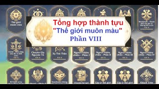 【Genshin Impact】Achievement tips Tổng hợp thành tựu quot thế giới muôn màuquot  phần 8 ver 20 [upl. by Bettzel]