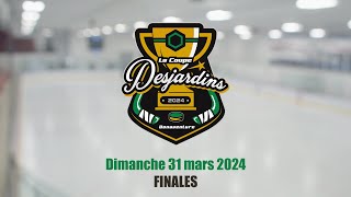 Coupe Desjardins à Bonaventure Dimanche 31 mars 2024 Finales PM [upl. by Aihtniroc]