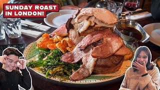 Trying the ULTIMATE SUNDAY ROAST in LONDON  Blacklock Shoreditch [upl. by Hali]