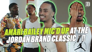 We MICD up Amari Bailey at the Jordan Brand Classic  All Access with the UCLA guard 🔥 [upl. by Rhodie455]