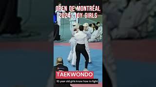 Taekwondo fight combat kids girls enfant fille 10 ans [upl. by Panther]