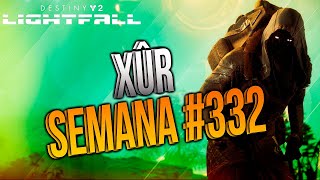 DESTINY 2 XUR LOCATION amp NEW GEAR  JAN 12 Destiny Destiny2 Xur [upl. by Yelsnik529]