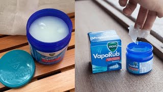 Vicks VapoRub 10 Surprising Uses You’ve Never Heard Of [upl. by Nyram]