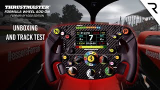 UNBOXING Thrustmaster Ferrari SF1000 F1 replica sim racing wheel [upl. by Yeltsew]