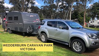 WEDDERBURN CARAVAN PARK  VICTORIA  IN OUR RED CENTRE CARAVAN  SEPS ADVENTURES [upl. by Acinorahs]