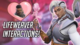 The NEW Overwatch 2 Lifeweaver Interactions are SO GOOD [upl. by Ecinom]