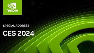 NVIDIA Special Address at CES 2024 [upl. by Aynot]