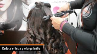 Realiza ondas con plancha [upl. by Ahsiner]