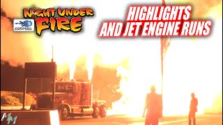 2024 Norwalk Night Under Fire Highlights and Jet Engine Runs [upl. by Etiuqram]