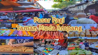 Pasar Pagi Taman MudaAmpang Galaxy A53 5G [upl. by Simonsen147]