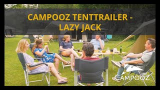 Campooz Tenttrailer  Lazy Jack op de camping [upl. by Rebba]