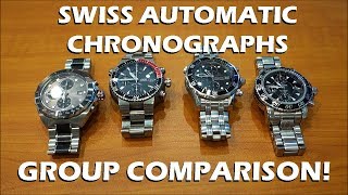 Valjoux 7750 Swiss Automatic Chronographs  TAG Heuer Oris Omega Montblanc  Perth WAtch 53 [upl. by Brocky66]