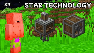 Mikser i automatyczne przepalanie wiatrakiem  Star Technology SkyBlock Minecraft 3 [upl. by Yeta]