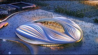 MUNDIAL DE FÚTBOL QATAR 2022 ESTADIOS INCREIBLES [upl. by Newg]