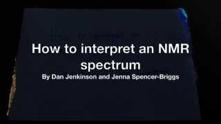 How to Interpret an NMR spectrum [upl. by Dremann]