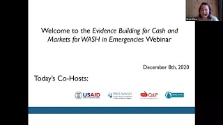 Evidence Building for Cash and Markets for WASH in Emergencies [upl. by Bettye]