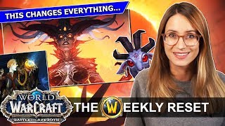 Nzoth Revealed Why BfA Is Getting Old Gods Right Azshara Analysis Azerite amp Secret Pets News [upl. by Belicia]