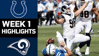 Colts vs Rams  NFL Week 1 Game Highlights [upl. by Mckenna502]