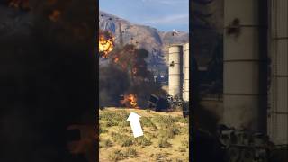 Iranian attack helicopters destroyed Israeli camp GTA 5 [upl. by Norbie389]