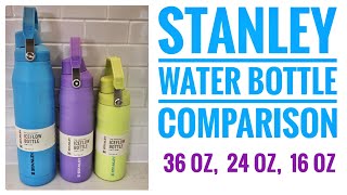 New Stanley IceFlow Water Bottle with Fast Flow Lid  Cap Review [upl. by Lanti]