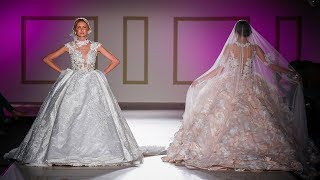 Amelia Casablanca  Bridal Fashion Week  SpringSummer 2018 [upl. by Hermon]