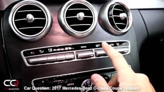 2017 MercedesBenz CClass Coupe  Interior review  The MOST complete review Part 27 [upl. by Tiphani]