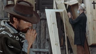 A Fistful of Dollars  Get Three Coffins Ready 1964 HD [upl. by Aroz482]