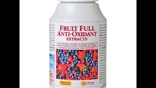 Fruit Full AntiOxidant Extracts 60 Capsules [upl. by Trammel990]