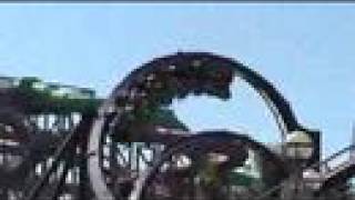 Batman The Ride at Six Flags New England [upl. by Allista]