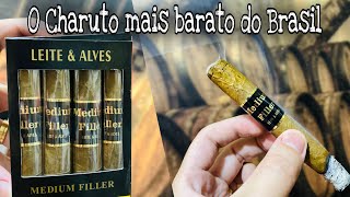 Charuto Leite amp Alves Medium Filler  O mais barato do Brasil [upl. by Adeys]