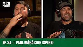 MCN Podcast 34  Paul Mărăcine Spike ”Muzica sa transformat în content” [upl. by Yarased]