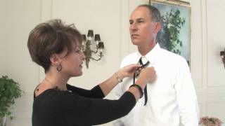 Mens Fashion Tips  How to Tie Western Bow Ties [upl. by Amalbena]