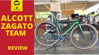 ALCOTT ZAGATO TEAM 2022 Shimano Ultegra  Aero Road Bike Cycling Malaysia Basikal Sepeda Review [upl. by Gabbi]