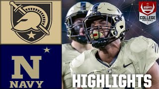 Army Black Nights vs Navy Midshipmen  Full Game Highlights [upl. by Yesoj539]