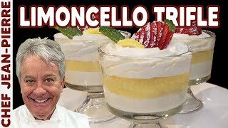 Easy Limoncello Trifle  Chef JeanPierre [upl. by Cressida]