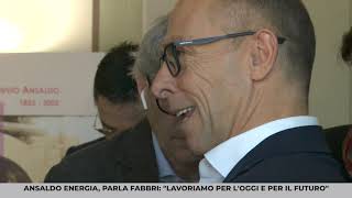 INTERVISTA A FABRIZIO FABBRI ANSALDO ENERGIA [upl. by Monique]