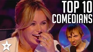 TOP 10 Funniest Comedians EVER on Britains Got Talent  Got Talent [upl. by Nomael6]