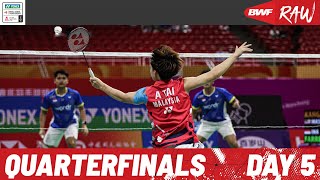 YONEX BWF World Junior Championships 2024  Day 5  Court 1  Quarterfinals [upl. by Noislla]