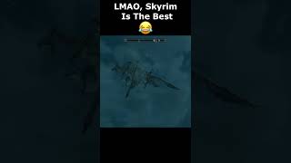 LMAO Skyrim Is The Best 😂 skyrim skyrimanniversary elderscrolls shorts [upl. by Tamas106]