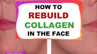 How To Rebuild Collagen In The Face  Face Firming Skincare Routine Tips [upl. by Dnalwor652]