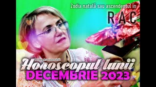 RAC ♋In toata plenitudinea⭐ Horoscopul lunii DECEMBRIE 2023 [upl. by Ertemed]