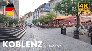 Koblenz Germany A Walking tour in 2023 I Travel Germany I 4K HDR [upl. by Donata151]