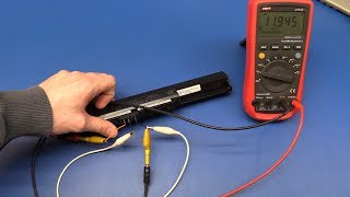 How to Test a Laptop Battery  EcProjects [upl. by Caiaphas]